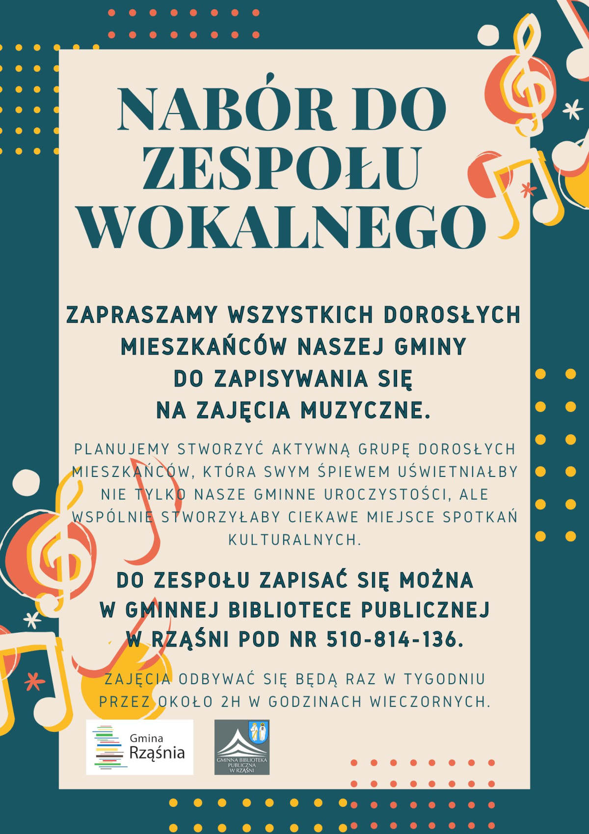 Nabór do zespołu wokalnego